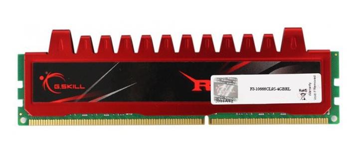 G.Skill Ripjaws 4GB DDR3 1333MHz CL9, DIMM, 1.5V
