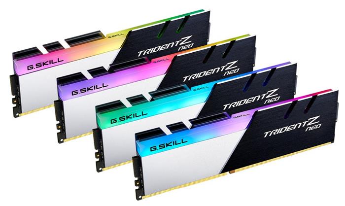 G.Skill Trident Z Neo (pro AMD) 4x16GB DDR4 3200MHz CL14 DIMM, 1.35V, XMP 2.0