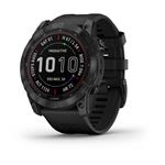 Garmin Fenix 7X PRO Sapphire Solar, Titan Black / Black Band