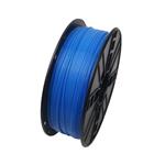 GEMBIRD 3D PLA plastové vlákno pro tiskárny, průměr 1,75mm, 1kg, modrá, fluorescentní