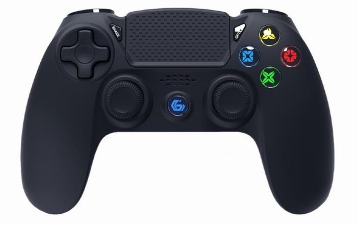 Gembird Joy JPD-PS4BT-01, vibrační bezdrátový gamepad pro PS4 a PC