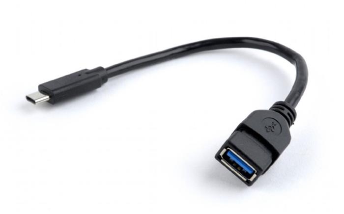 Gembird kabelová redukce z USB-C (m) na USB-A (f), 20cm