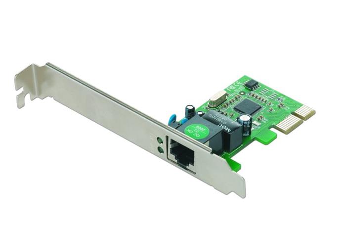 Gembird NIC-GX1, gigabitová síťová karta, PCIe