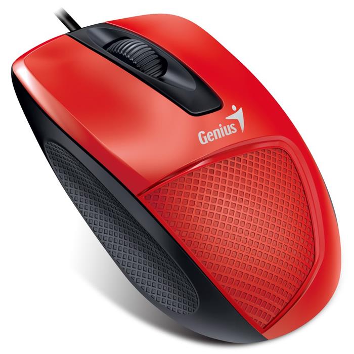 Genius DX-150X, optická myš, 1000dpi, USB, červená