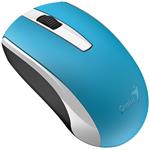 Genius ECO-8015, bezdrátová dobíjecí myš, 1600dpi, modrá