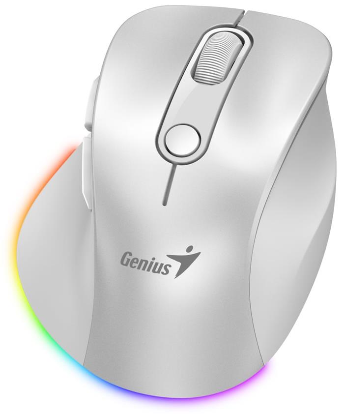 Genius Ergo 9000S Pro Pearl White