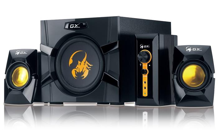 Genius GX GAMING SW-G2.1 3000 Ver.II, 2.1 reprosoustava, 80W, černá