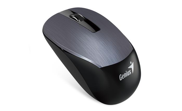 Genius NX-7015, bezdrátová myš, 1600dpi, Blue-Eye II, USB, šedá