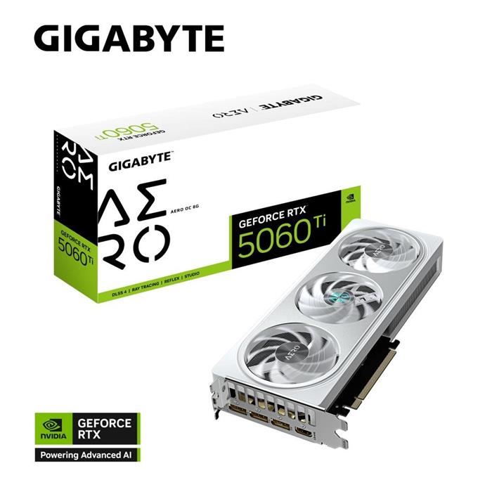 Gigabyte GeForce RTX 5060 Ti AERO OC 8G