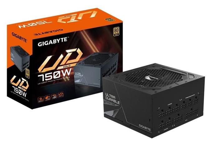 Gigabyte UD 750W ATX zdroj, 80+ Gold, modulární