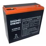 GOOWEI ENERGY Pb trakční záložní akumulátor VRLA GEL 12V/24Ah (6-DZM-20)