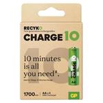 GP AA baterie ReCyko Charge 10, 1700mAh, 4ks