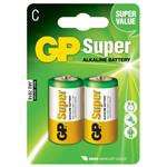 GP Super alkalická baterie, typ C, 1.5V, 2ks