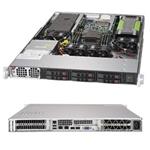 GPU server 1019GP-TT 1U 1S-P, 2GPU,PCI-E16LP, 2GbE,6SFF, IPMI, 6DDR4, (80+PLAT),