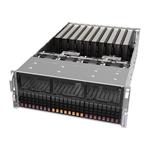 GPU Server 4125GS-TNRT1 4U S-SP5, 10GPU(g5,1root&PLX), 4PCIe,AIOM,2×10GbE-T,2SFF,8NVMe5,IPMI,24DDR5, rPS (80+TIT) L9
