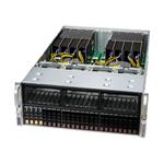 GPU Server 4125GS-TNRT2 4U 2S-SP5, 10GPU(g5,2root&PLX),5PCIe,AIOM, 2×10GbE-T,2SFF,8NVMe5, IPMI,24DDR5, rPS (80+TIT) L9