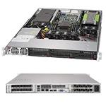 GPU Server 5019GP-TT 1U 1S-P, 2GPU,PCI-E16LP, 2GbE,3sATA, IPMI, 6DDR4, (80+PLAT),