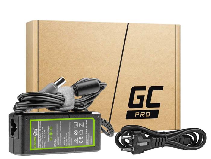 Green Cell PRO Charger / AC Adapter 20V 3.25A 65W for Lenovo B580 B590 ThinkPad T400 T410 T420 T430 T430s T60 T61 X201