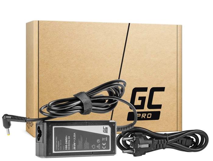 Green Cell PRO Charger / AC Adapter 20V 3.25A 65W for Lenovo IdeaPad 3, IdeaPad 5, 320-15 510-15 S145-14 S145-15 S340-1