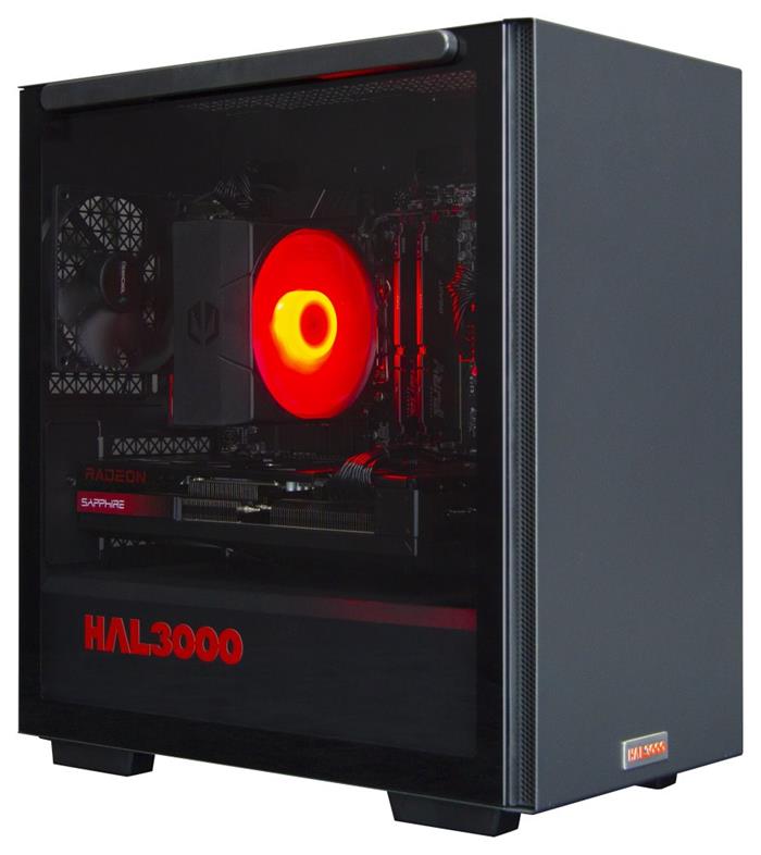 HAL3000 Online Gamer / AMD Ryzen 5 7500F/ 32GB DDR5/ RX 7800 XT/ 1TB PCIe Gen4 SSD/ WiFi/ W11