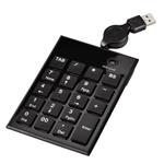 HAMA SK140 Slimline numerická klávesnice, USB, černá