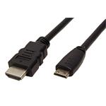 HDMI 2.0 kabel, HDMI M - miniHDMI M, 0.8m