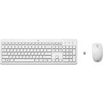HP 230 bezdrátový set klávesnice a myši, USB, CZ, bílý