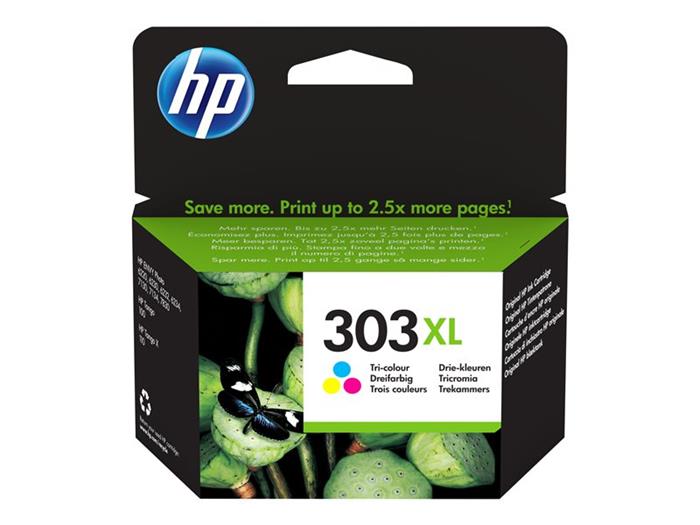 HP 303 XL barevná inkoustová cartridge, 415 stran