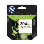 HP 304XL barevná inkoustová cartridge, 7ml