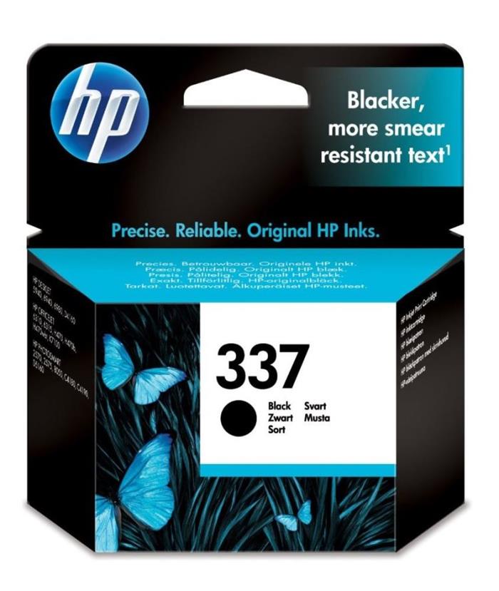 HP 337, černá inkoustová cartridge, 11ml, C9364EE