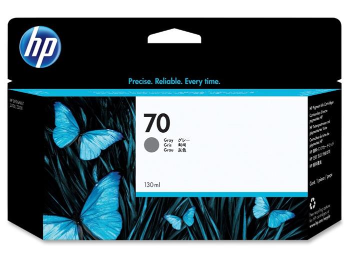 HP 70 Šedá inkoustová kazeta, 130 ml