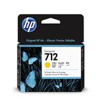 HP 712 Inkoustová náplň žlutá (29ml); 3ED69A