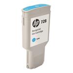 HP 728 azurová inkoustová cartridge, 300ml