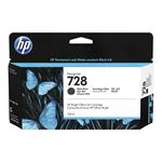 HP 728 inkoustová cartridge, matná černá, 130ml