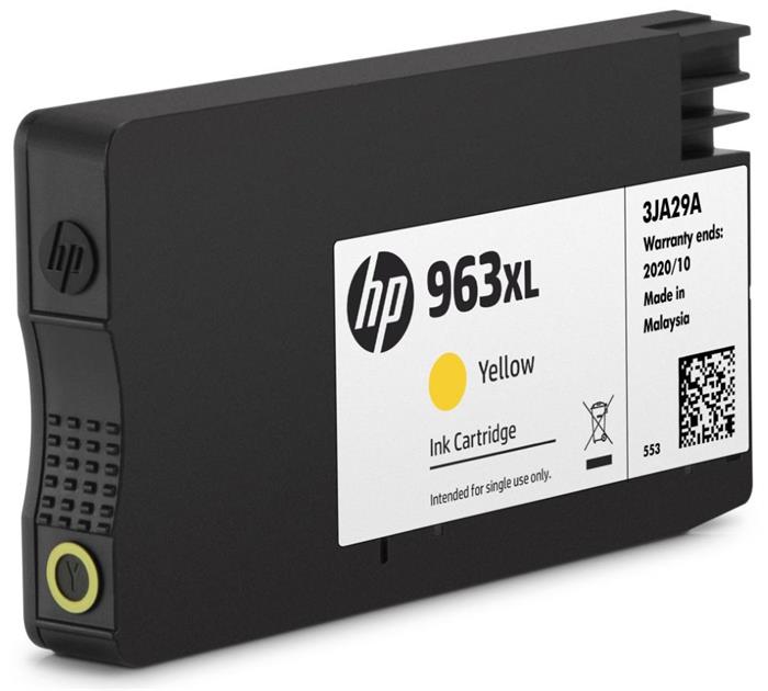 HP 963XL žlutá (yellow, 1600p) pro HP OfficeJet Pro 9010, 9013, HP OfficeJet Pro 9020
