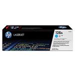 HP CE321A, toner č. 128A, azurový, 1300 stran