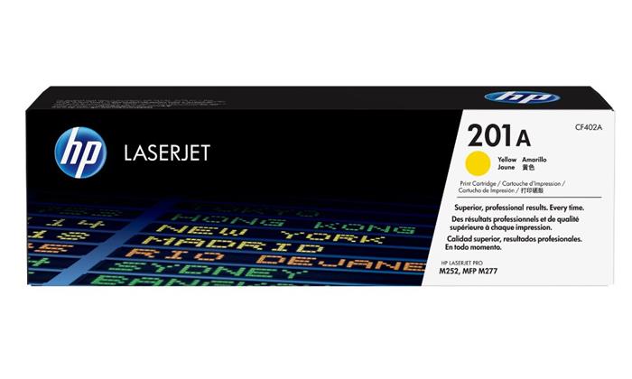 HP CF402A Toner 201A pro CLJ M277, M252, (1400str), Yellow
