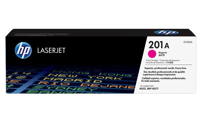 HP CF403A Toner 201A pro CLJ M277, M252, (1400str), Magenta