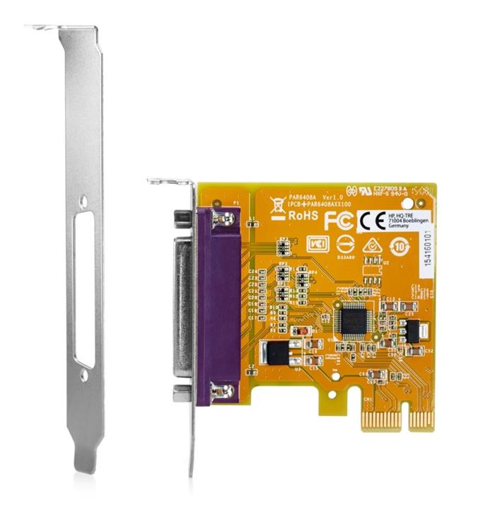 HP paralelní řadič, PCIe