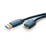 HQ OFC USB 3.0 SuperSpeed kabel USB3.0 A(M) - microUSB3.0 B(M), 1m