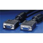 HQ SVGA kabel MD15HD-FD15HD, prodlužovací, s ferity, 10m