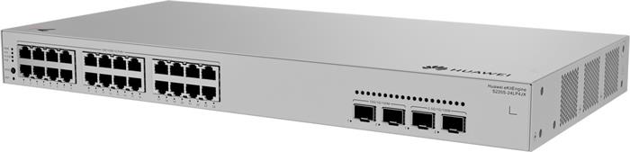 Huawei S220S-24LP4JX Gigabitový PoE switch, 2x 2.5 SFP, 2x SFP+