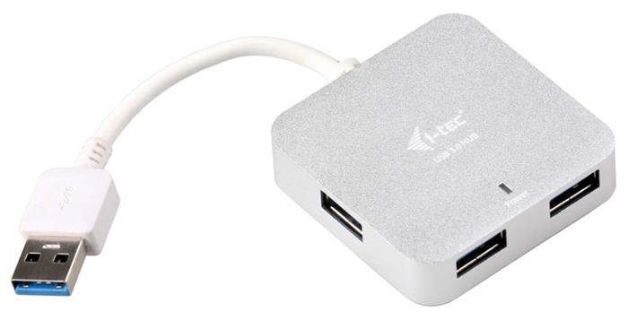 i-Tec čtyřportový USB 3.0 hub, pasivní, kovový