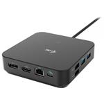 i-tec dokovací stanice/ 2x USB-C/ 2x USB 2.0/ 3x USB 3.0/ HDMI/ 2x DP/ LAN/ Power Delivery 100 W + univ. nabíječka 100 