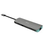 i-tec dokovací stanice USB-C Metal/ Nano Dock/ 4K UHD 3840×2160/ 3x USB 3.0/ HDMI/ LAN + Power Delivery 100 W