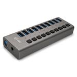 i-tec USB 3.0 nabíjecí HUB 10 Port + napájecí adaptér 48 W