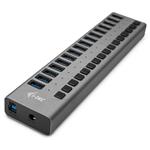 i-tec USB 3.0 nabíjecí HUB 16 Port + napájecí adaptér 90 W