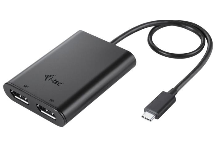 i-tec USB-C Dual 4K/60Hz (single 8K/30Hz) Display Port video adaptér