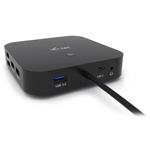 i-tec USB-C Dual Display Docking Station with Power Delivery 100 W + i-tec Universal Charger 112 W