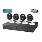 iGET HGDVK84404P - Kamerový FullHD set, SMART detekce,8CH DVR + 4xFHD 1080p kamera,Win/Mac/Andr/iOS